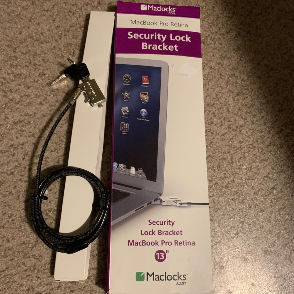 MacBook Pro Retina Security lock